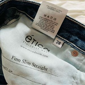 Ética Finn Slim Straight Denim